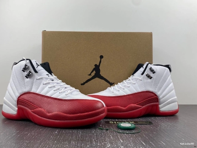 Cheap TBkick Cherry Air 130690-110 12 Retro Jordan 0630